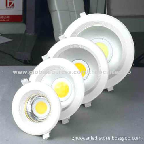 Wholesale COB LED downlight with aluminum housing/AC driver outside